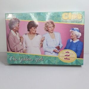 The Golden Girls Clue Board Game Brand New Sealed USAopoly CV2212